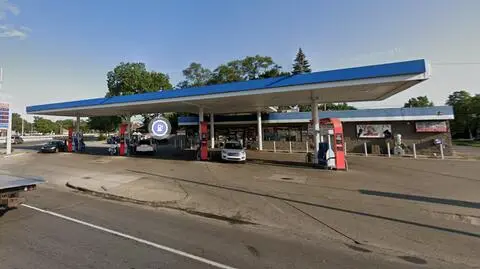 Stacja benzynowa, na której doszło do strzelaniny