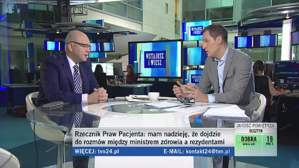 Rzecznik praw pacjenta: w Niemczech lekarze rezydenci zarabiają jak w Polsce tyle tylko że w euro