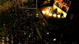 Protesty w Szczecinie