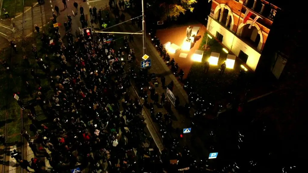 Protesty w Szczecinie