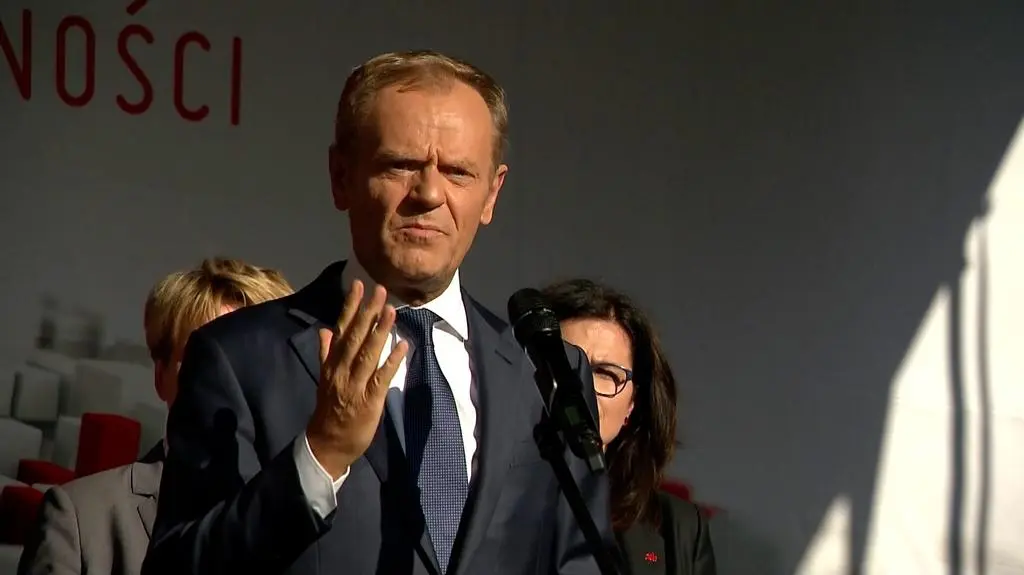 Przemówienie Donalda Tuska podczas wiecu w Gdańsku