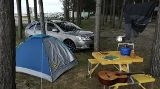 Służbowe miejsce noclegowe Łukasza Cichockiego