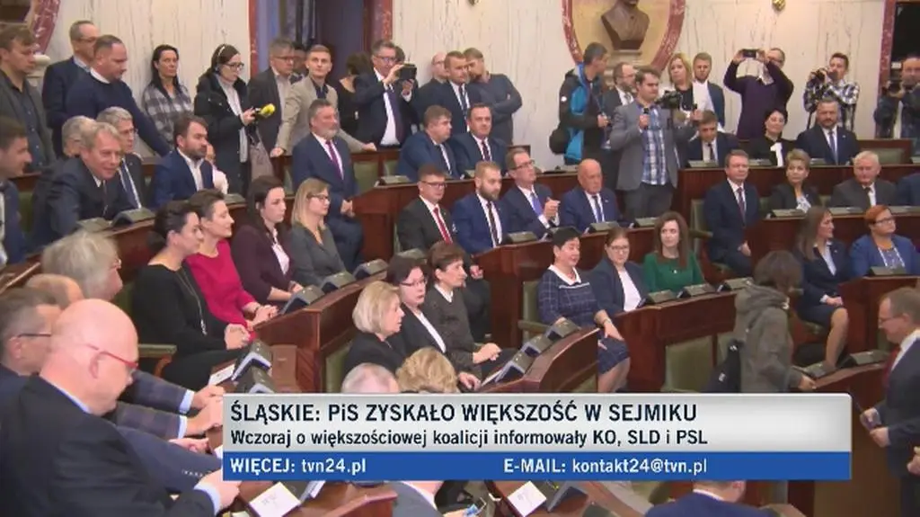 Goń go! sprzedawczyk i zdrajca na sesji sejmiku