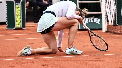 Halep miała atak paniki, nie mogła oddychać. "Nie wiedziałam, jak sobie z tym poradzić"