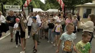 Dzień dziecka w ogrodach kancelarii premiera