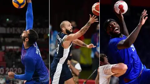 Niesamowite sukcesy Francuzów w grach zespołowych w Tokio