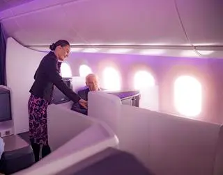 Miejsca klasy Business Premier Luxe linii Air New Zealand