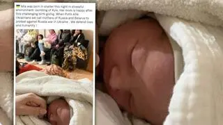 "Mia urodziła się tej nocy w schronie, podczas bombardowania Kijowa"