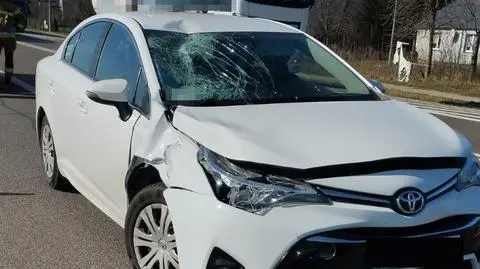 Wypadek na dk 2 niedaleko Białej Podlaskiej