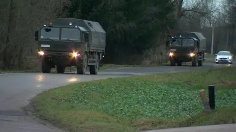 Rosyjska rakieta nad terytorium Polski. Wojsko na miejscu wczorajsze akcji w Sosnowej-Dębowej