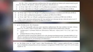 Jak się zmieniał art. 48a w jednej z ustaw covidowych w kolejnych nowelizacjach.