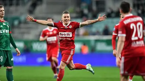 Piast wygrał we Wrocławiu. Dwa celne strzały i trzy gole
