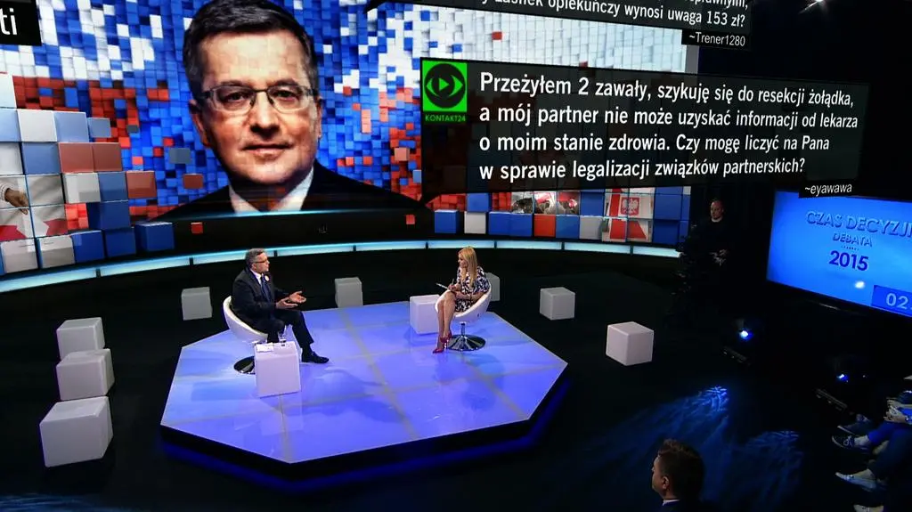 Komorowski odpowiada na pytanie o związki partnerskie