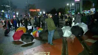 Protest w Toruniu