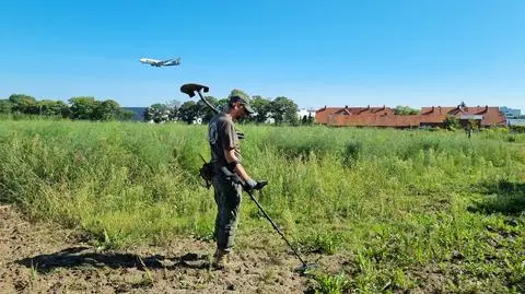Poszukiwania na terenie dawnego folwarku Marcelin