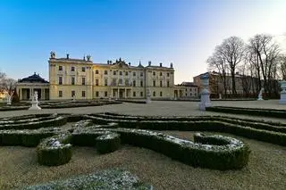 Ogród przy pałacu Branickich