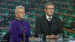 Monika Płatek i Marcin Bosacki w "Faktach po Faktach" 