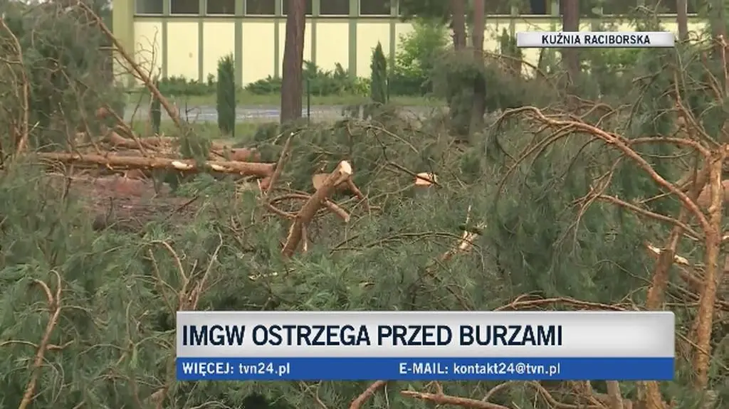 Nawałnica zniszczyła 15 ha lasu