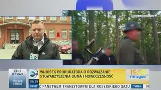 Wniosek prokuratury o rozwiązanie DiN