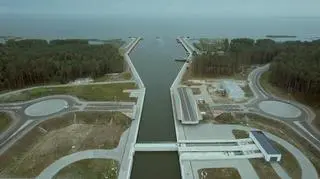Kanał żeglugowy przez Mierzeję Wiślaną