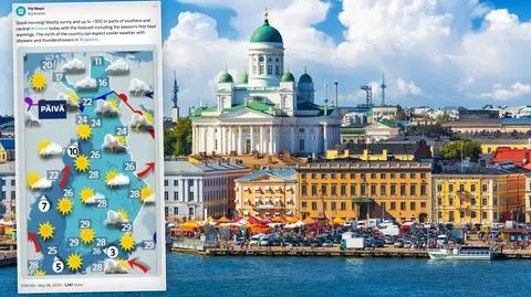 W weekend Finów czekają tropikalne noce