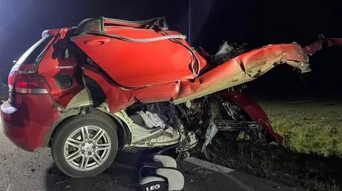 Tragiczny wypadek koło Poddębic