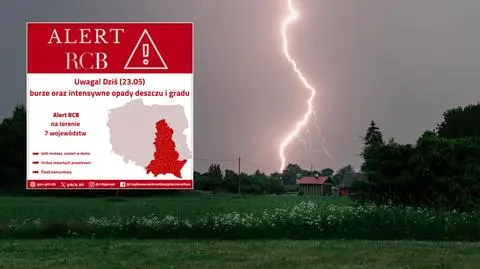 Alert RCB. "Jeśli możesz, zostań w domu"