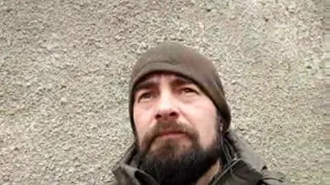 Damian Duda, szef polskiego zespołu medyków pola walki na ukraińskim froncie