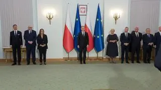 Uroczystość w Pałacu Prezydenckim 