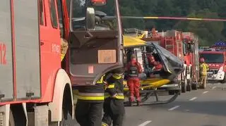 Zmarła jedna z osób rannych w wypadku