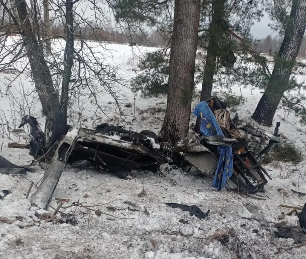 Miejsce tragedii w obwodzie żytomierskim 