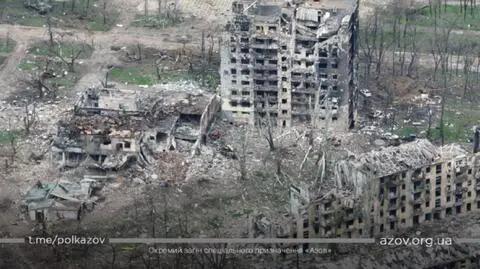 Zniszczony Mariupol