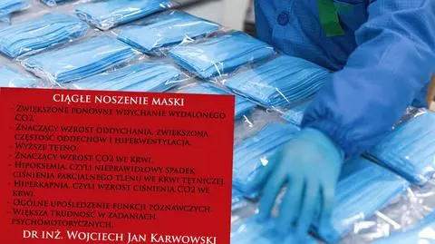 Hiperwentylacja? Hiperkapnia? Hipoksemia? Kolejne fałszywe tezy o skutkach noszenia maseczek