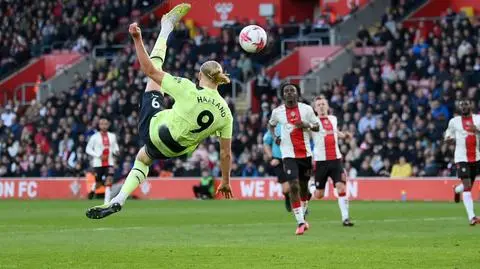 Gol cudo. Haaland wrócił w wielkim stylu