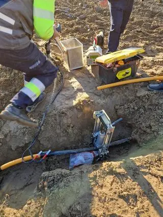 Uszkodzony fragment został zespolony 