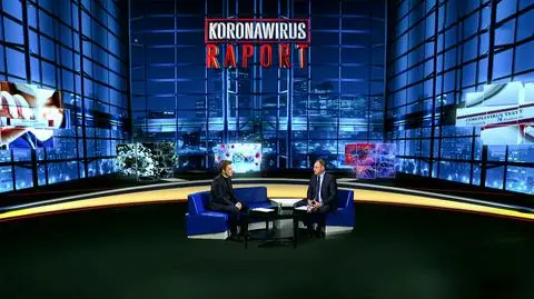 Koronawirus Raport w TVN24
