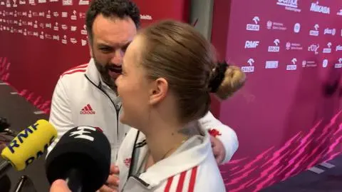 Trener przerwał wywiad polskiej siatkarki. "Ten mecz nas zbuduje"