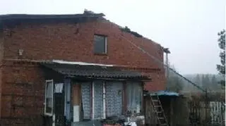 Z domu zerwało dach