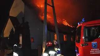 Kościół spłonął niemal doszczętnie