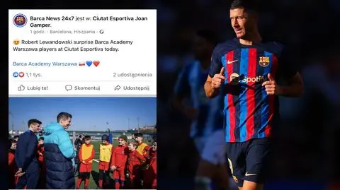 Lewandowski sprawił niespodziankę młodym polskim piłkarzom