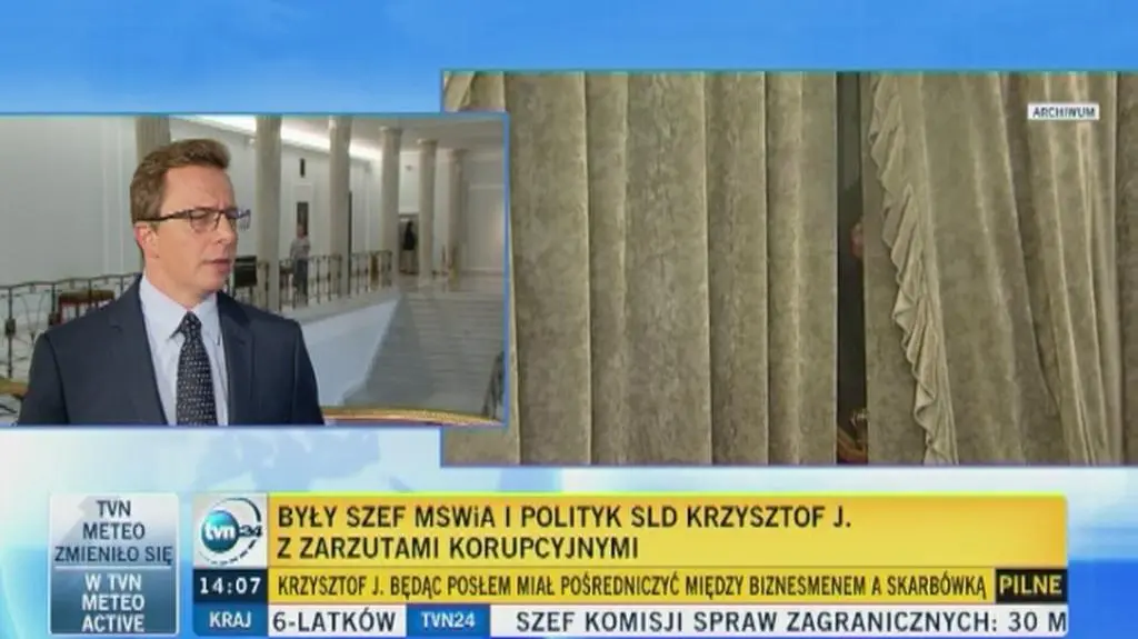 Dariusz Joński o zarzutach dla Krzysztofa Janika
