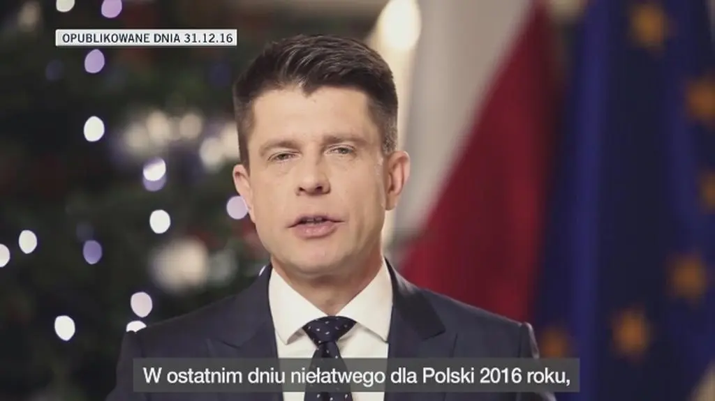 Ryszard Petru składa życzenia noworoczne