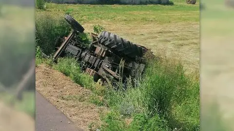 Przyznał, że wjechał do rowu, ale "nie kierował, bo przecież nikt go nie widział"