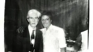 Andy Warhol i Michael Jackson, 1981