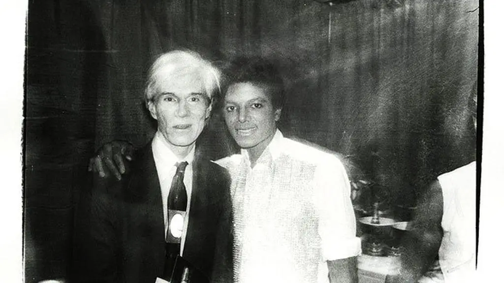 Andy Warhol i Michael Jackson, 1981
