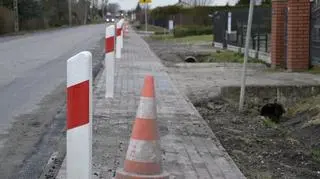 "Chodnik" powstaje we wsi Pasieka pod Żychlinem