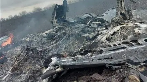 Ukraińskie wojsko: w obwodzie charkowskim zestrzelono rosyjski samolot myśliwsko-bombowy Su-34