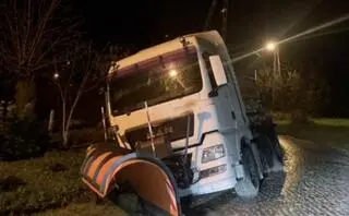 Pługopiaskarka, którą uciekał 30-latek