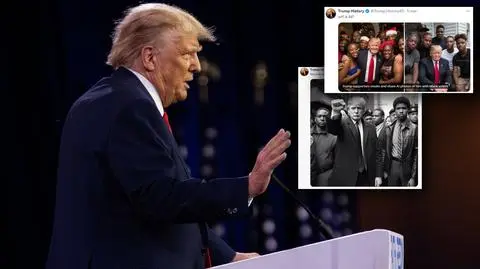 Trump i czarnoskórzy wyborcy. Kampania prezydencka ze sztuczną inteligencją w tle