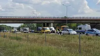 Zderzyło się kilka pojazdów, autostrada została zablokowana